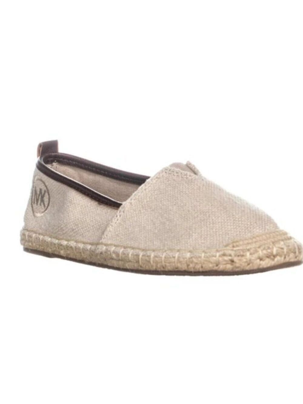 MICHAEL Michael Kors Meg Slip On Flat Espadrilles, Natural size 7.5